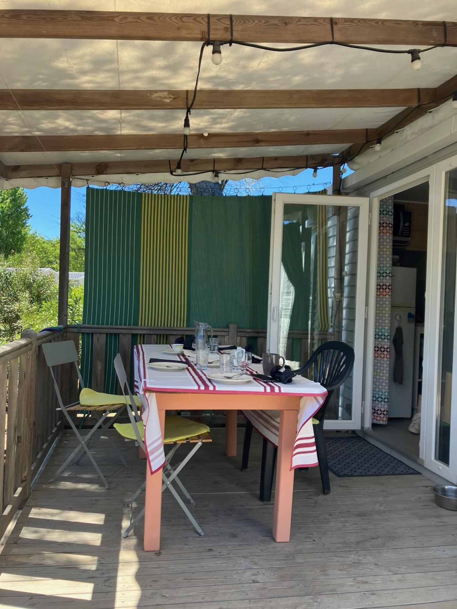 Mobil Home - Camping La Falaise Narbonne Exteriér fotografie